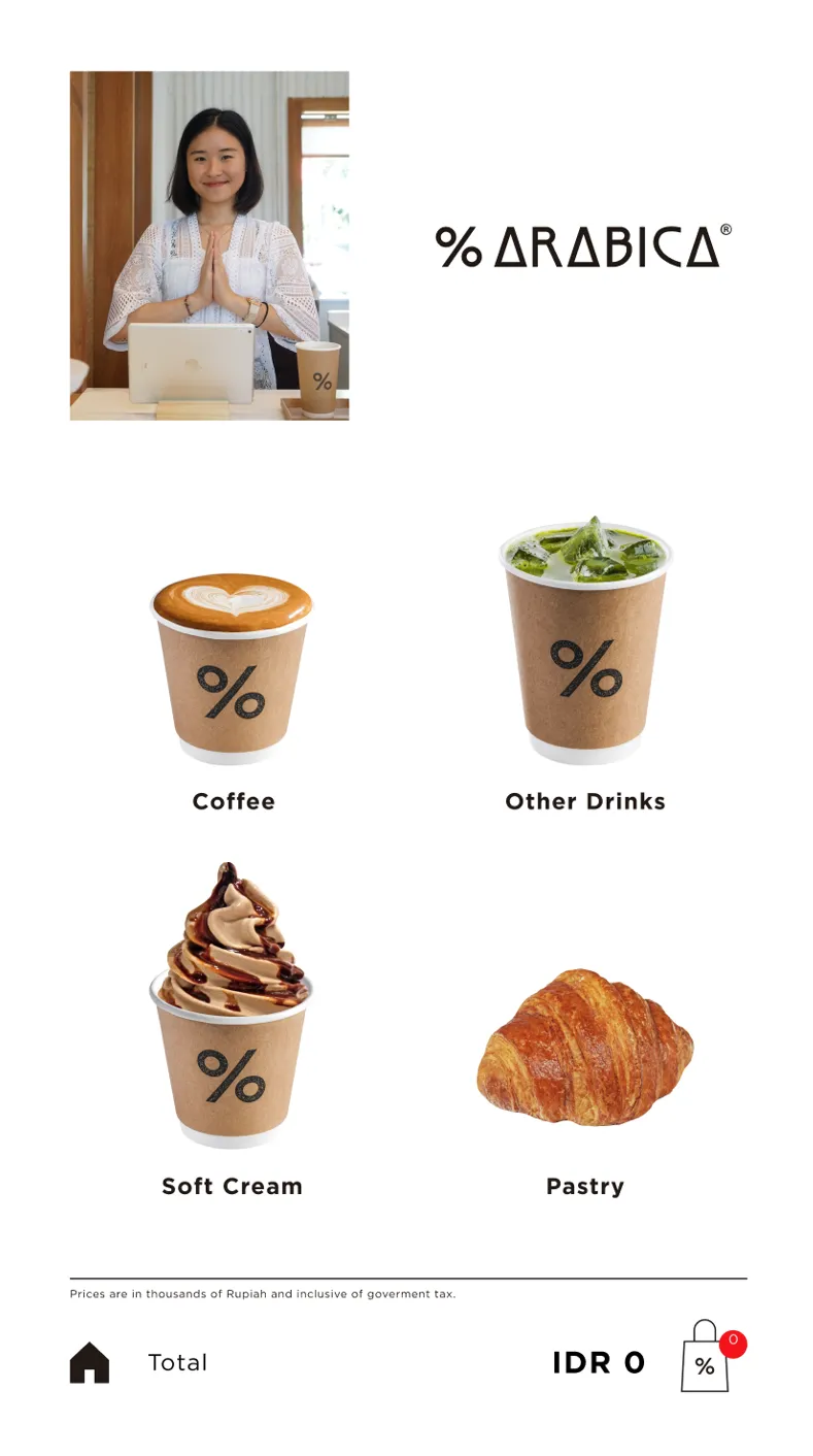 Arabica kiosk