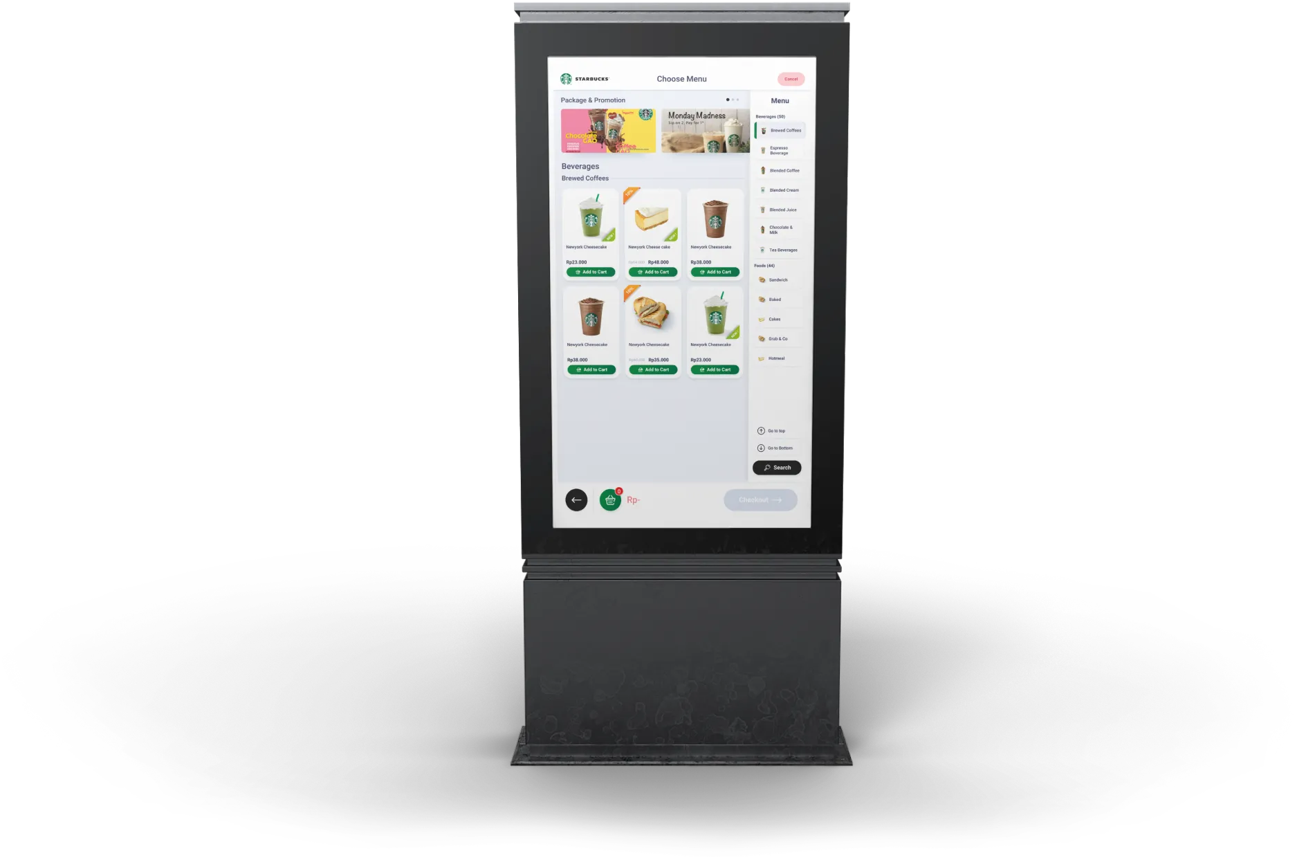 Starbucks e-Kiosk